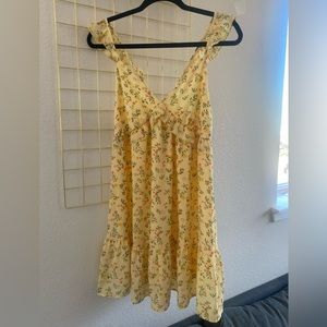 Altar’d State Yellow Flower Sundress